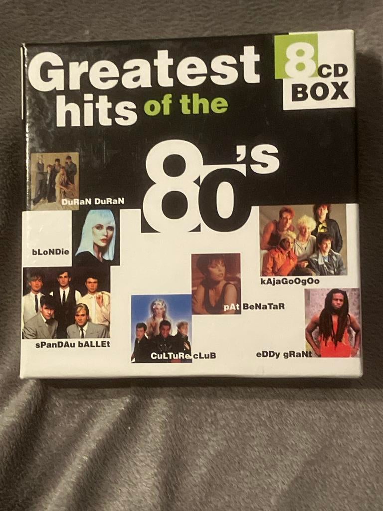 Greatest Hits of the 80's - 8 CD Boxset, Cd's en Dvd's, Ophalen of Verzenden, 1980 - 1989, Zo goed als nieuw, Boxset