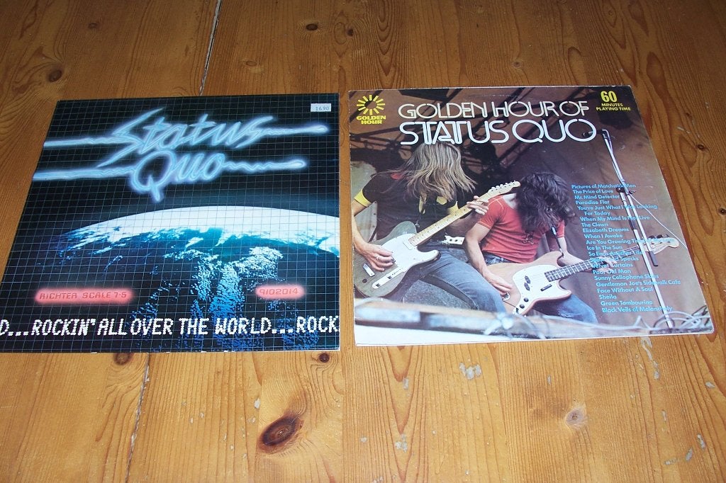 Status Quo – 2 lp's, Cd's en Dvd's, LP, Gebruikt, Overige genres, Ophalen of Verzenden