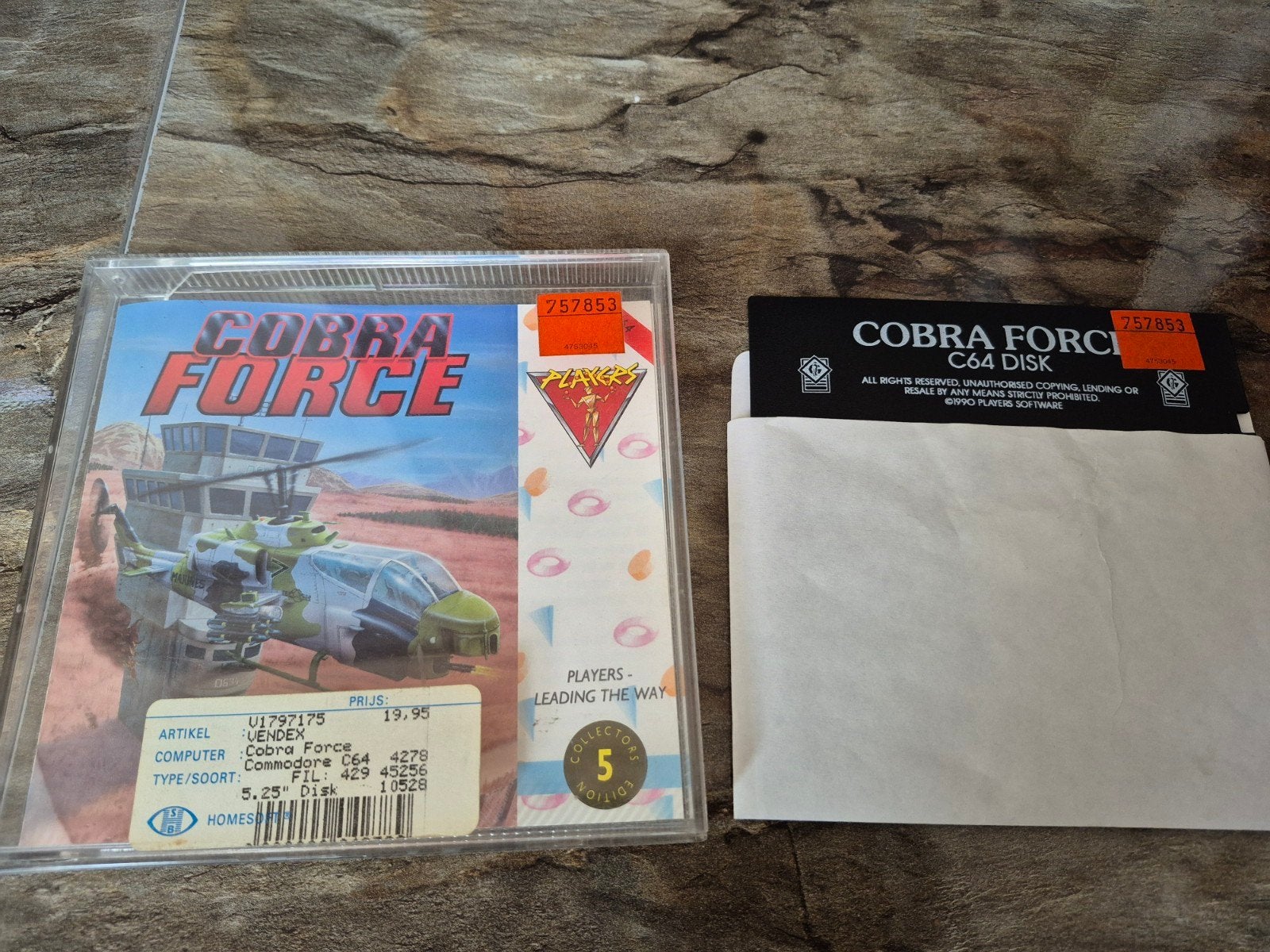 Cobra Force C64 Disk - Klassieke Commodore 64 Game, Spelcomputers en Games, Games | Overige, Ophalen of Verzenden