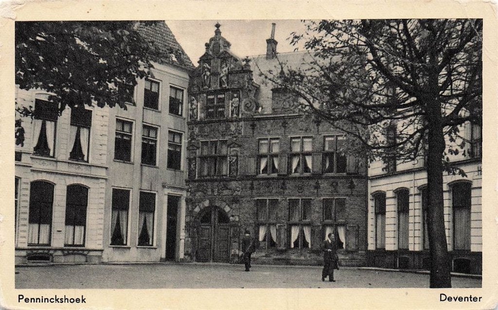 702-323-011 Penninckshoek Deventer, Verzamelen, Ansichtkaarten | Nederland, Overijssel, Voor 1920, Verzenden