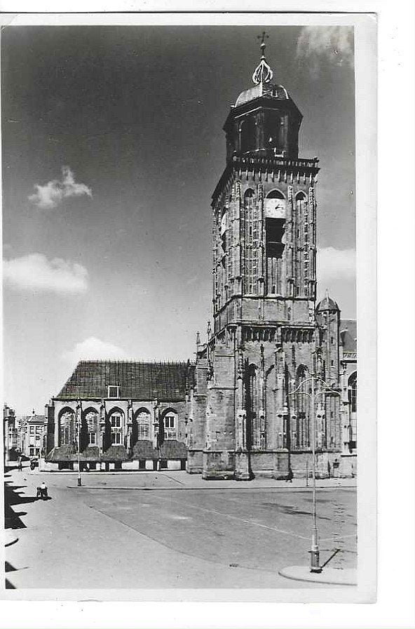 Deventer, Ophalen of Verzenden, 1940 tot 1960, Gelopen, Overijssel