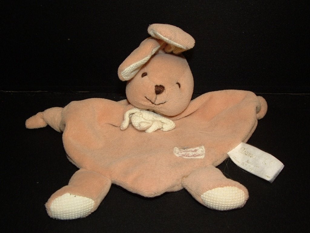 TIAMO KONIJN KNUFFELDOEKJE DRIEHOEKIG VELOURS BEIGE, Verzenden, Nieuw, Overige typen