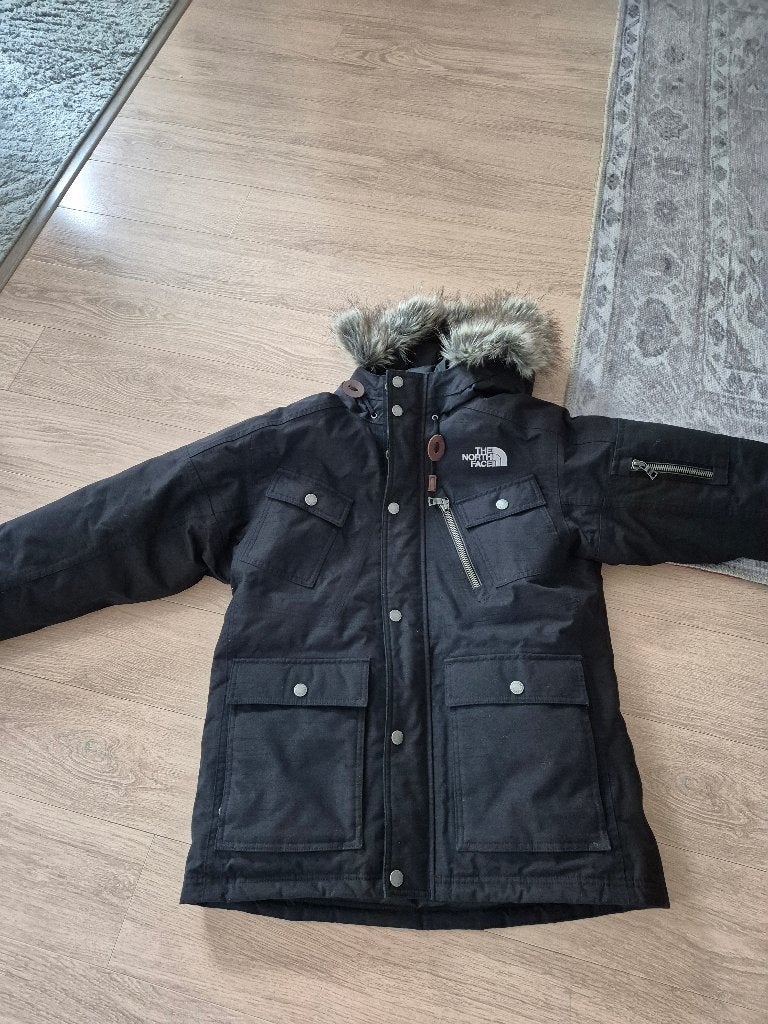 North face winterjas, Kleding | Heren, Jassen | Winter, Maat 48/50 (M), Zwart, Ophalen of Verzenden, Zo goed als nieuw