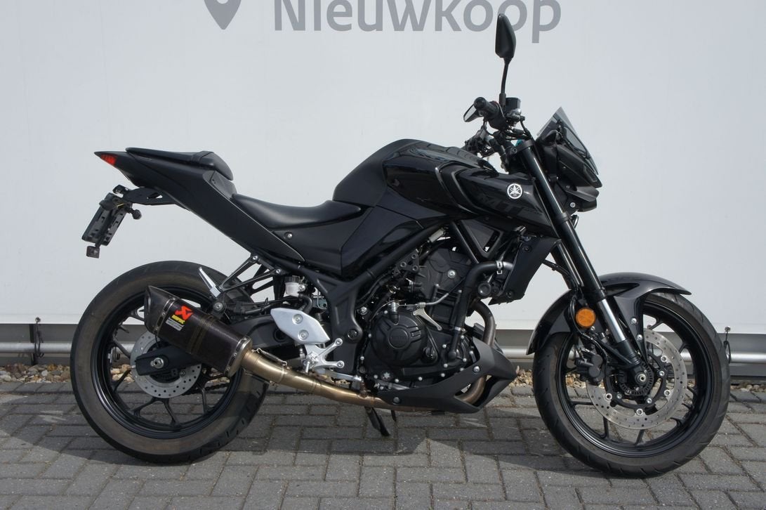 YAMAHA MT 03 (bj 2020) 9,461 km, 2 cilinders, 321 cc, Bedrijf, Onbekend
