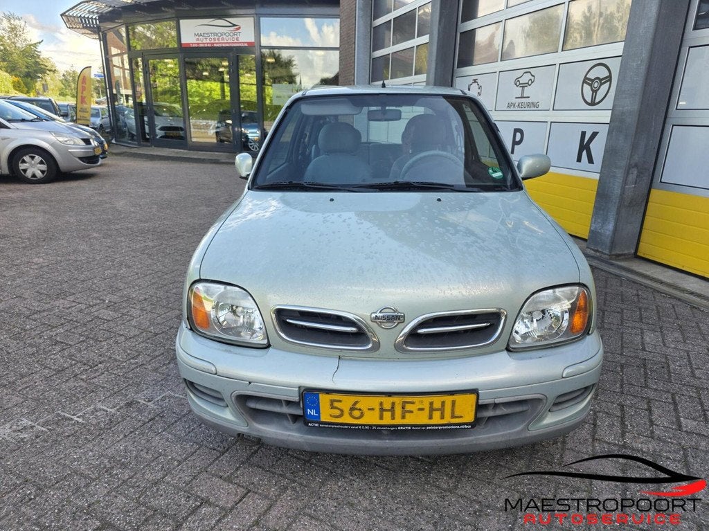 Nissan Micra 1.0 Comfort, Auto's, Nissan, Bedrijf, Te koop, Micra, Airconditioning, Alarm, Startonderbreker, Benzine, Euro 3, C