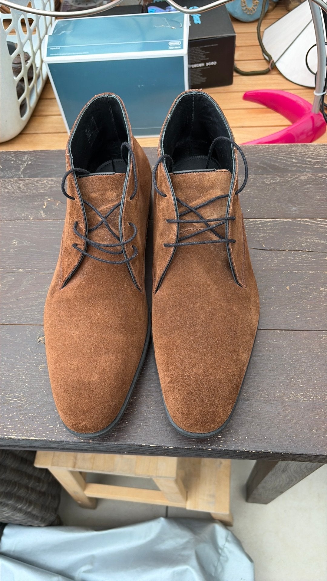 Schoenen, Ophalen of Verzenden, Zo goed als nieuw, Bruin