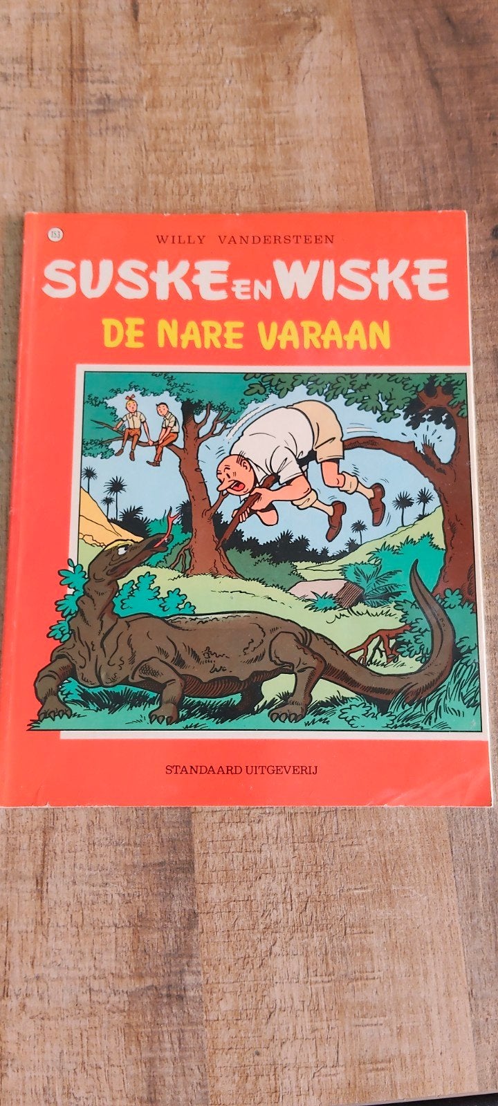 Suske en Wiske - De Nare Varaan (Softcover), Eén stripboek, Ophalen of Verzenden, Gelezen, Willy Vandersteen