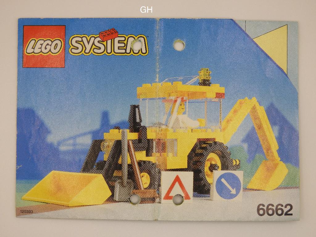Lego 6662 Vintage Backhoe, Compleet, Gebruikt, Overige thema's, Verzenden
