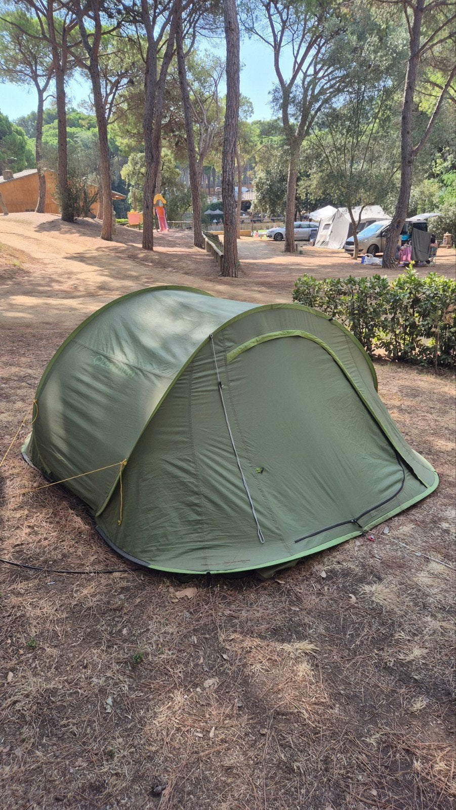 Quechua 2 Seconds tent,  3-persoons pop-up tent, Ophalen, Tot en met 2