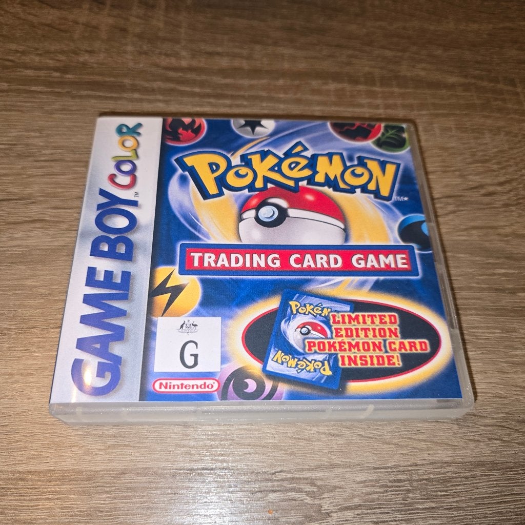 Pokemon Trading Card Game Game Boy Color GBC Game Case, Avontuur en Actie, Verzenden, 1 speler, Zo goed als nieuw