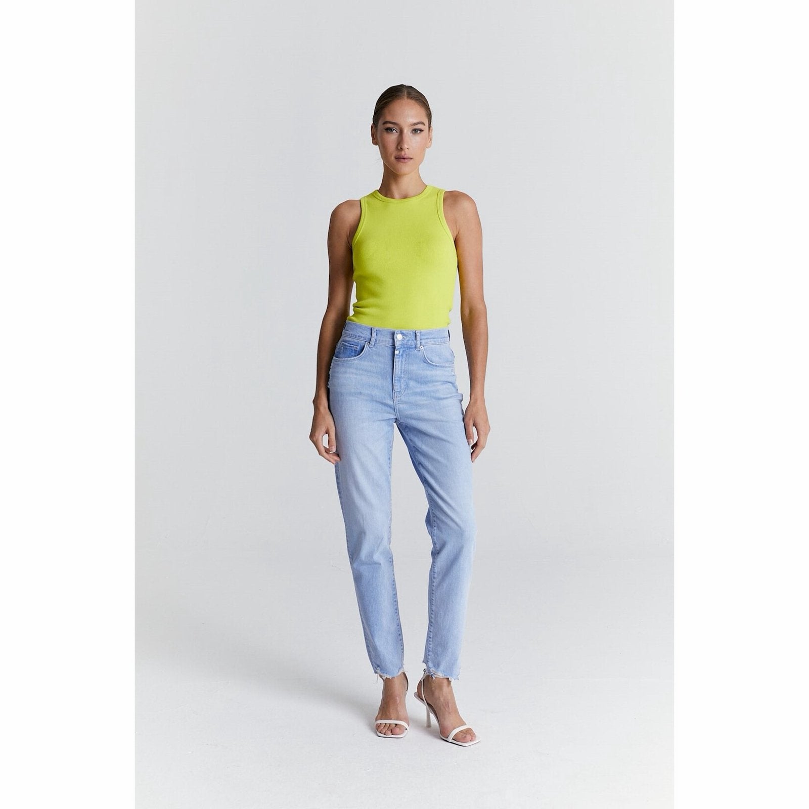 Cup of Joe Lynn Denim Jeans - Lichtblauw 32 - 32, Ophalen of Verzenden, Zo goed als nieuw, Blauw, Overige jeansmaten
