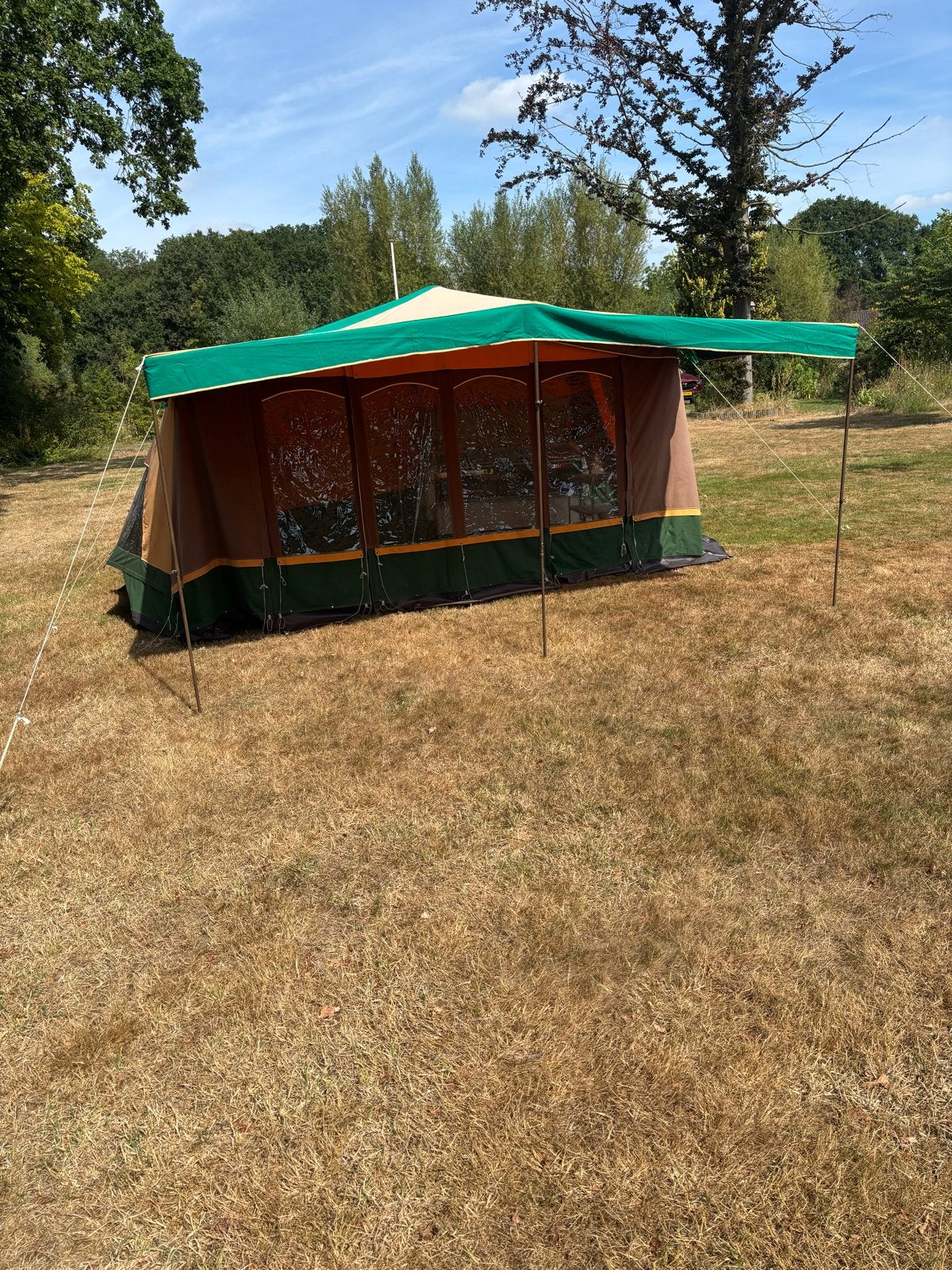 Alpenkreuzer vouwwagen retro vintage, Caravans en Kamperen, Ophalen, Gebruikt, Tot en met 6