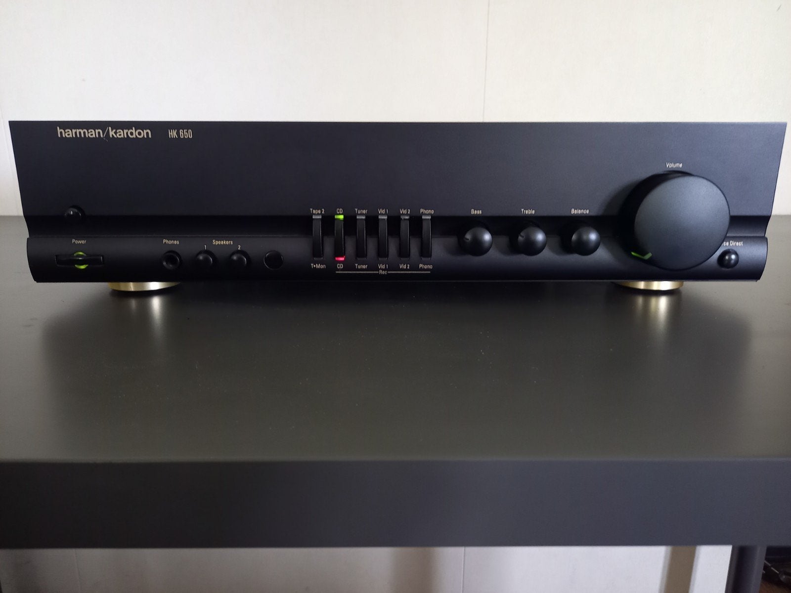HARMAN KARDON HK 650 INTEGRATED + PHONO + PRE-OUT/MAIN-IN