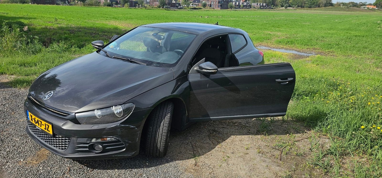 Volkswagen Scirocco 1.4 TSI 90KW BMT 2011 Bruin, Auto's, Voorwielaandrijving, 4 cilinders, Bruin, 4 stoelen