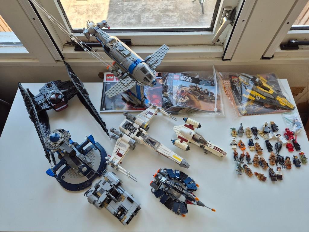 Grote partij LEGO Star Wars sets en minifiguren, Kinderen en Baby's, Speelgoed | Duplo en Lego, Star Wars, Lego, Ophalen of Verzenden