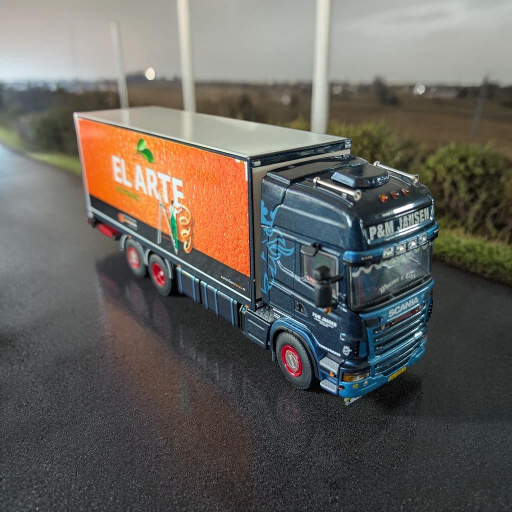 WSI schaalmodel Scania P&M Jansen transport (nieuw), Overige merken, 1:32 tot 1:50, Nieuw, Ophalen of Verzenden
