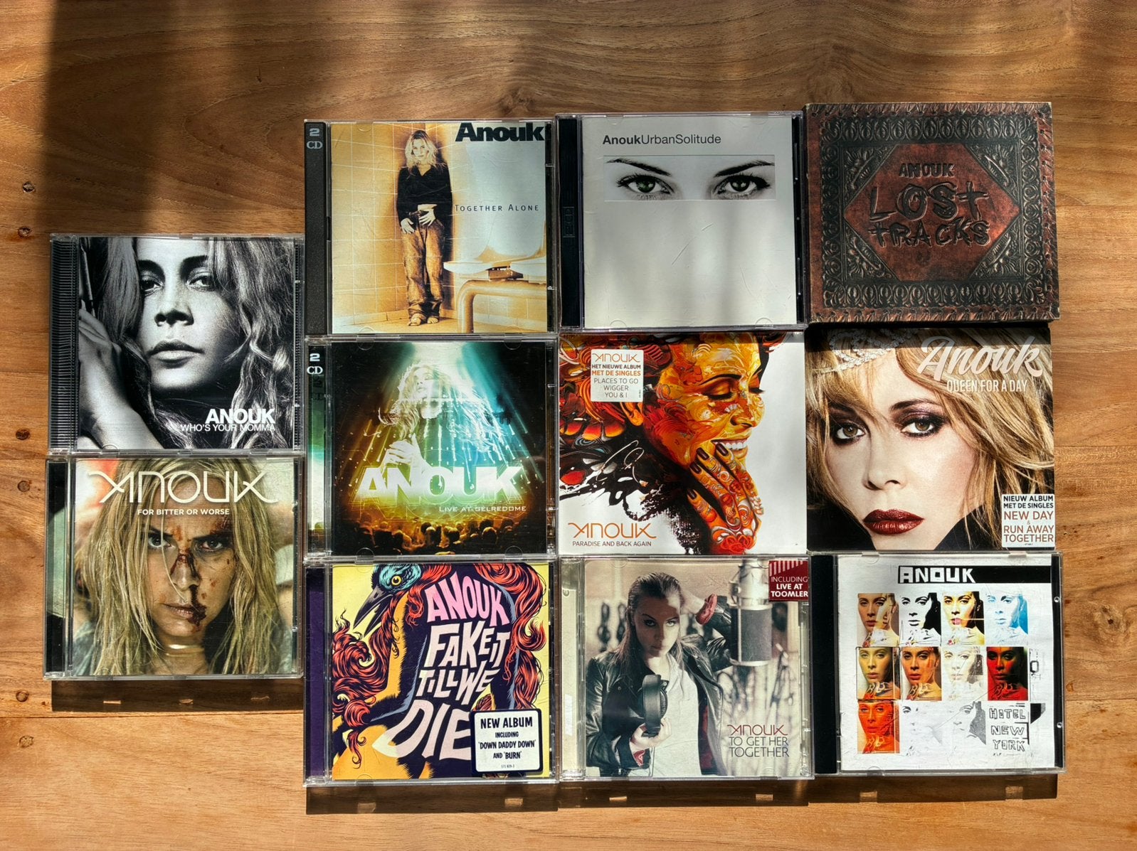 Verzameling 11 Anouk albums 16CDs, Ophalen of Verzenden, Gebruikt, Pop, Album