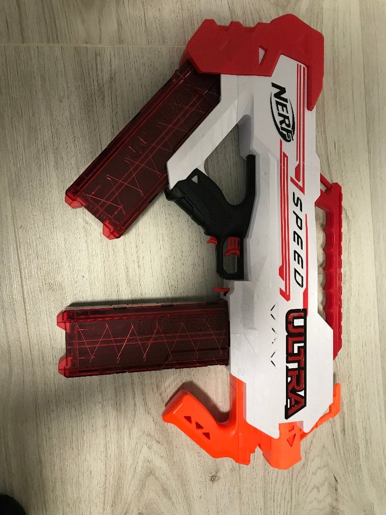 Nerf gun ultra speed, Ophalen of Verzenden, Zo goed als nieuw