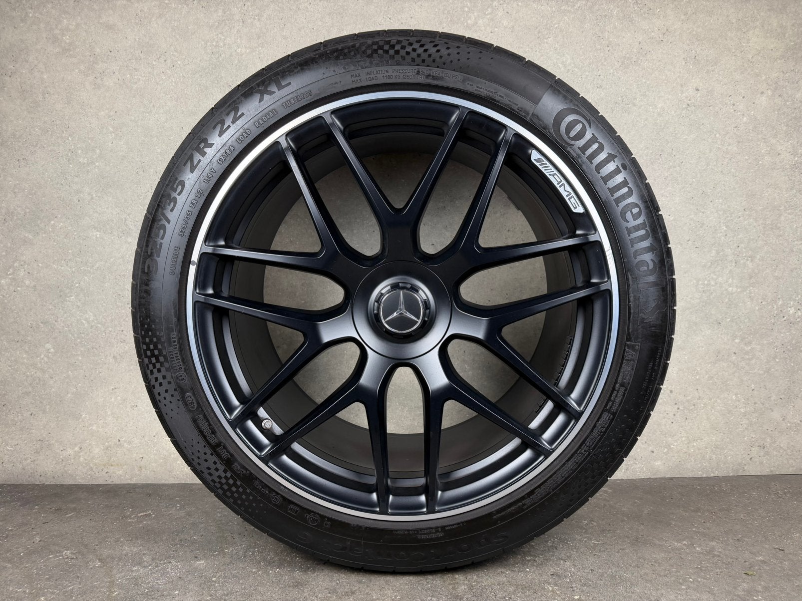 Mercedes-Benz GLE 53 / 63 AMG W167 A167 22 INCH Velgen, Gebruikt, 285 mm, Banden en Velgen, Germany