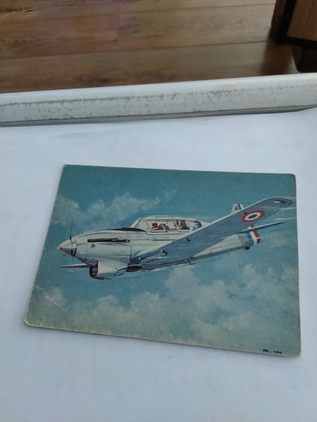 Vintage Morane-Saulnier M.S. 470 Vliegtuigkaart, Ophalen of Verzenden