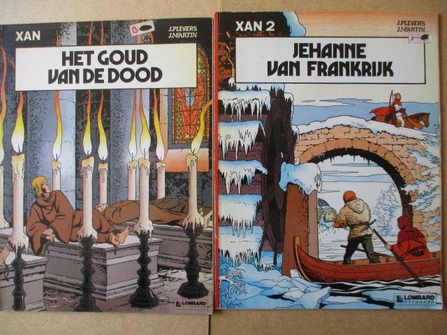 w0326 xan 1 en 2, Boeken, Meerdere stripboeken, Ophalen, Gelezen