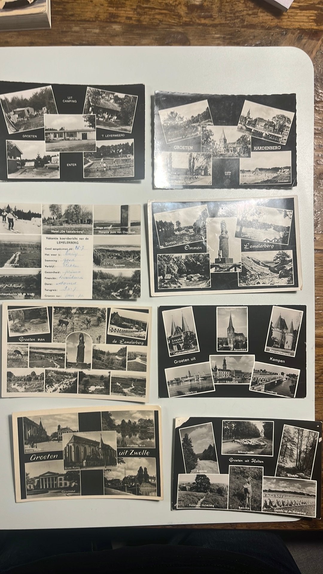 16 ansichtkaarten, Ophalen of Verzenden, 1960 tot 1980, Overijssel
