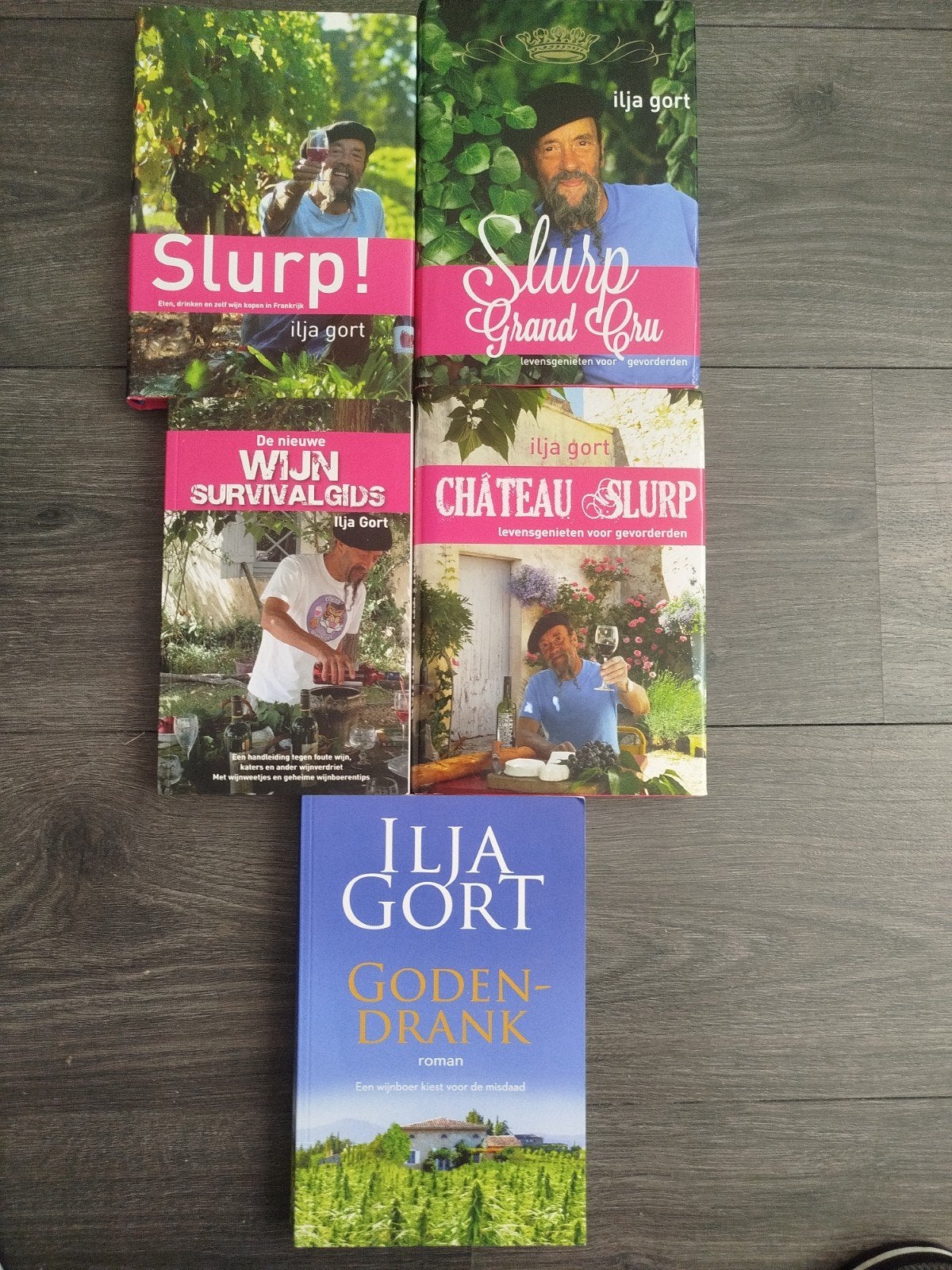 ILJA GORT BOEKEN COLLECTIE HARDCOVER DIVERSEN 5 STUKS, Ophalen of Verzenden, Zo goed als nieuw, Nederland, Ilja Gort