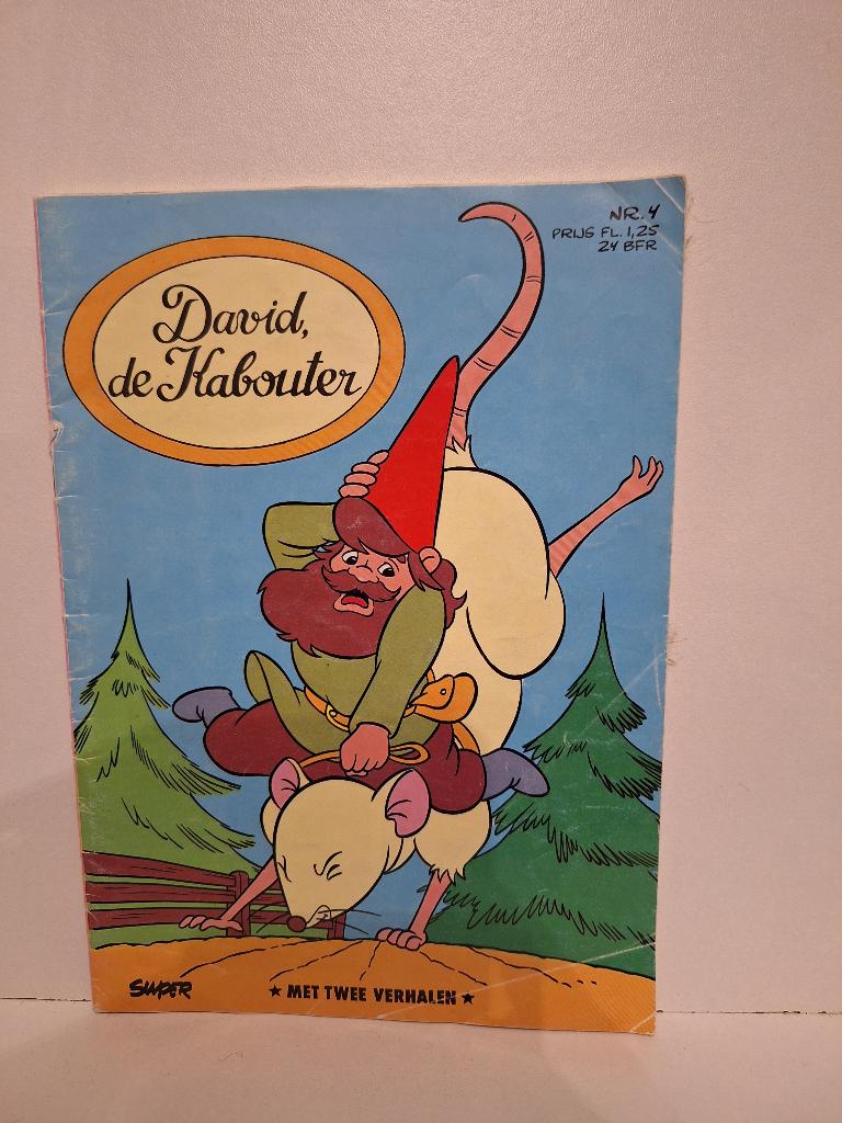 David de Kabouter – Nr. 4, Boeken, Kinderboeken | Jeugd | onder 10 jaar, Gelezen, Fictie algemeen, Ophalen of Verzenden