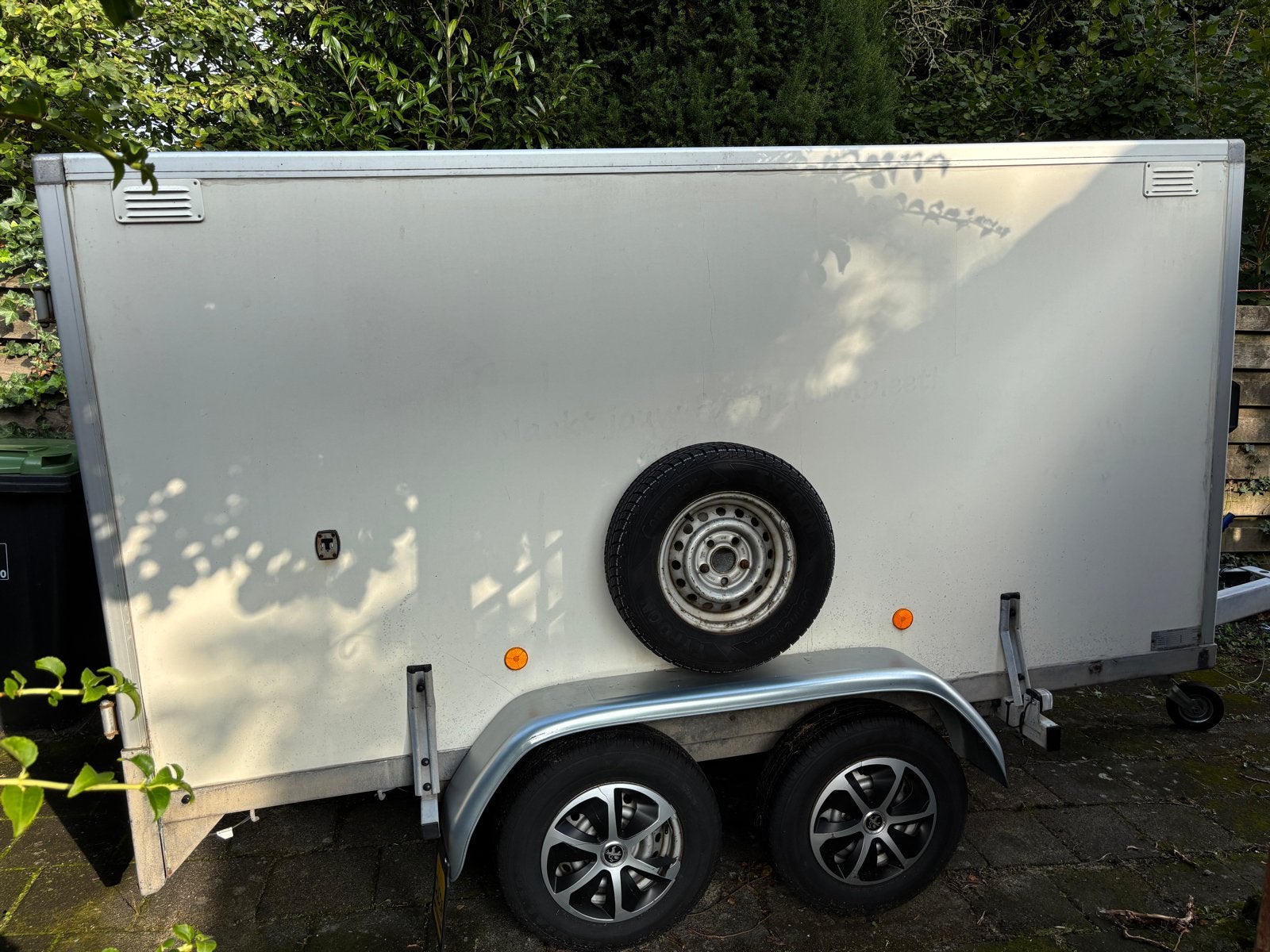 Henra GS2 3,0 x 1,5 x 1,5 dubbelasser aanhanger, Ophalen, Gebruikt