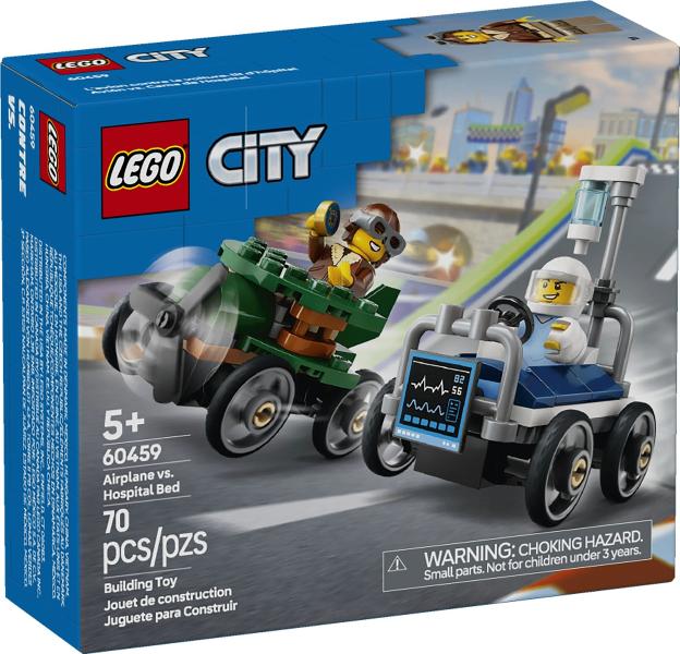 Lego City 60459 - Airplane vs. Hospital Bed NIEUW IN DOOS, City, Lego, Nieuw, Ophalen of Verzenden