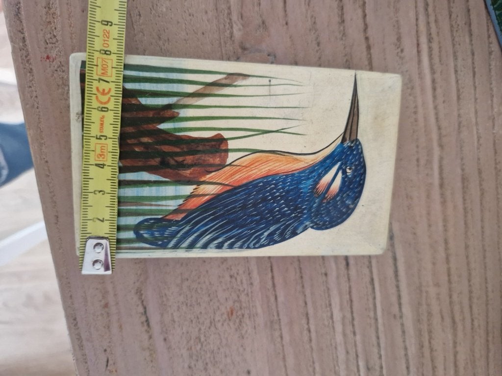 Verschillende houten, handgeschilderde doosjes. 5 euro p.st., Ophalen of Verzenden