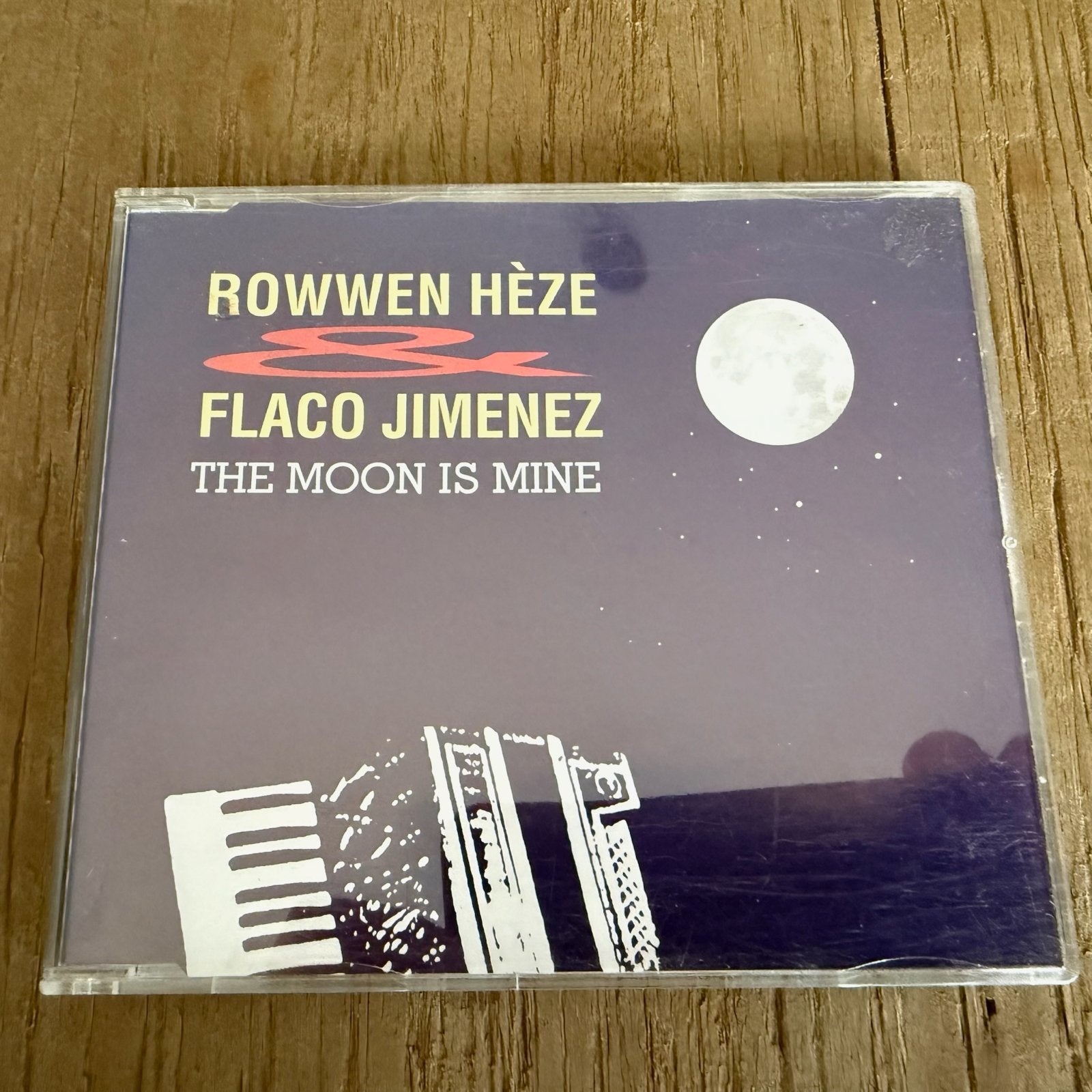 Rowwen Hèze & Flaco Jimenez - The Moon Is Mine CD-single, Gebruikt, Ophalen of Verzenden, Single, Inclusief doosje