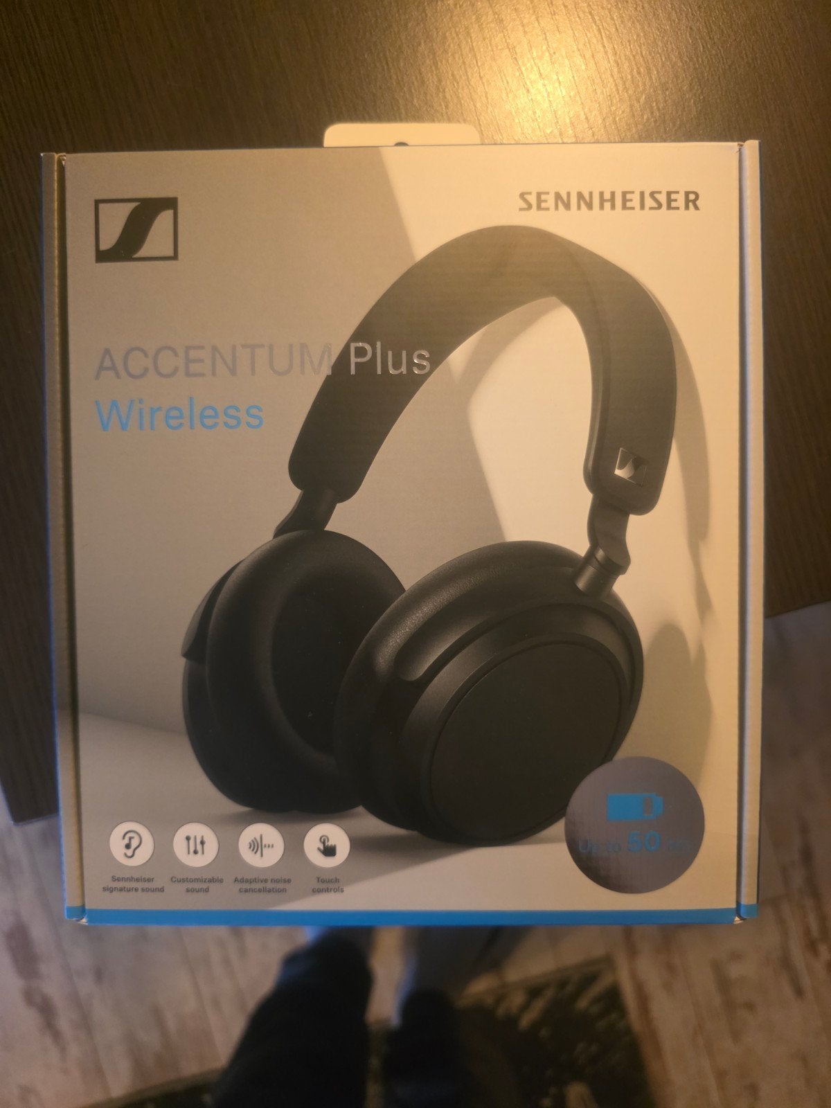 Nieuw in doos: Sennheiser Accentum Plus draadloze koptelefoo, Audio, Tv en Foto, Koptelefoons, Ophalen, Sennheiser, Draadloos