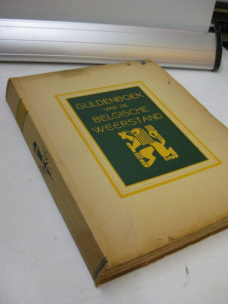 guldenboek van de belgische weerstand wo2 mooie platen (163), Verzamelen, Ophalen of Verzenden, Overige soorten, Overige gebieden