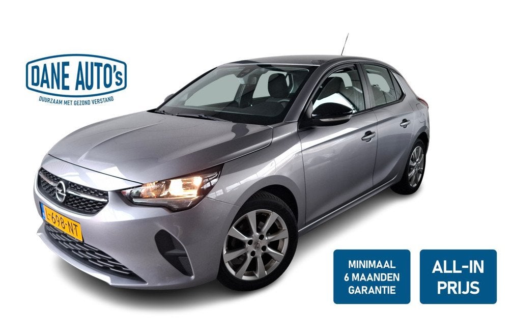 Opel Corsa 1.2 | CARPLAY | PARK. SENSOREN | NAVI - RIJKLAARP, Voorwielaandrijving, Stof, 1199 cc, Met garantie (alle)