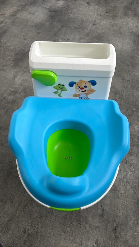 Plaspotje met geluid Fisher Price, Ophalen of Verzenden, Zo goed als nieuw