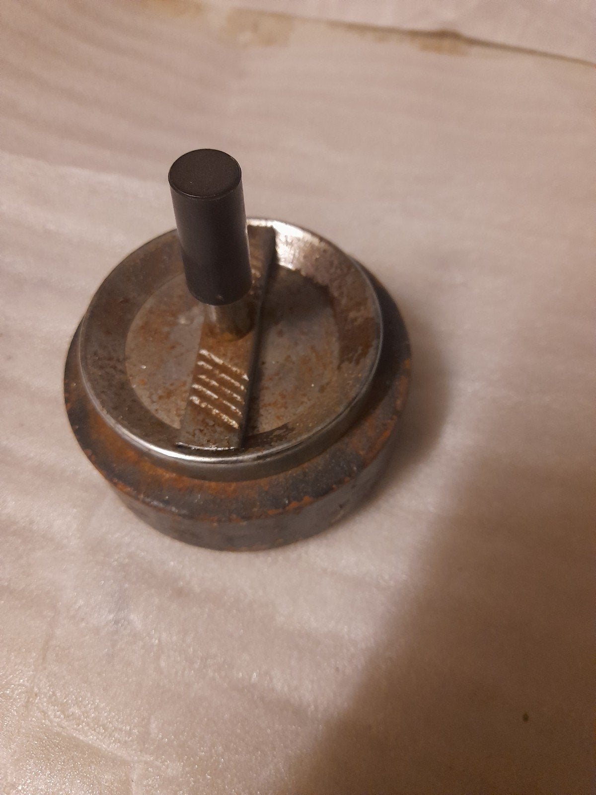 Vintage draai asbak, Ophalen of Verzenden