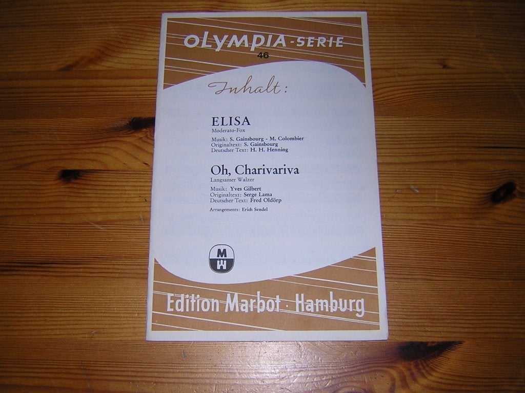 Olympia serie nr. 46, Muziek en Instrumenten, Bladmuziek, Gebruikt, Klarinet, Ophalen of Verzenden, Artiest of Componist