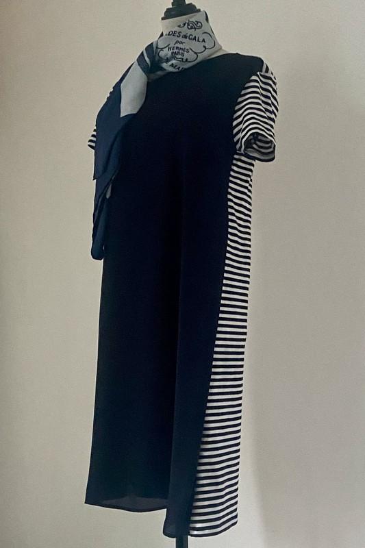 Marella/ Max Mara jurk M 38 twv 340,- nieuwe stretch urk, Maat 38/40 (M), Blauw, Nieuw, Ophalen of Verzenden