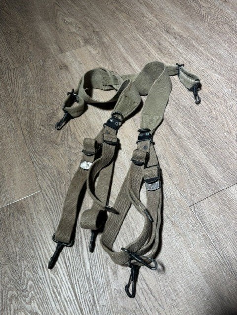 us suspenders ww2, Ophalen of Verzenden, Landmacht, Amerika, Overige typen