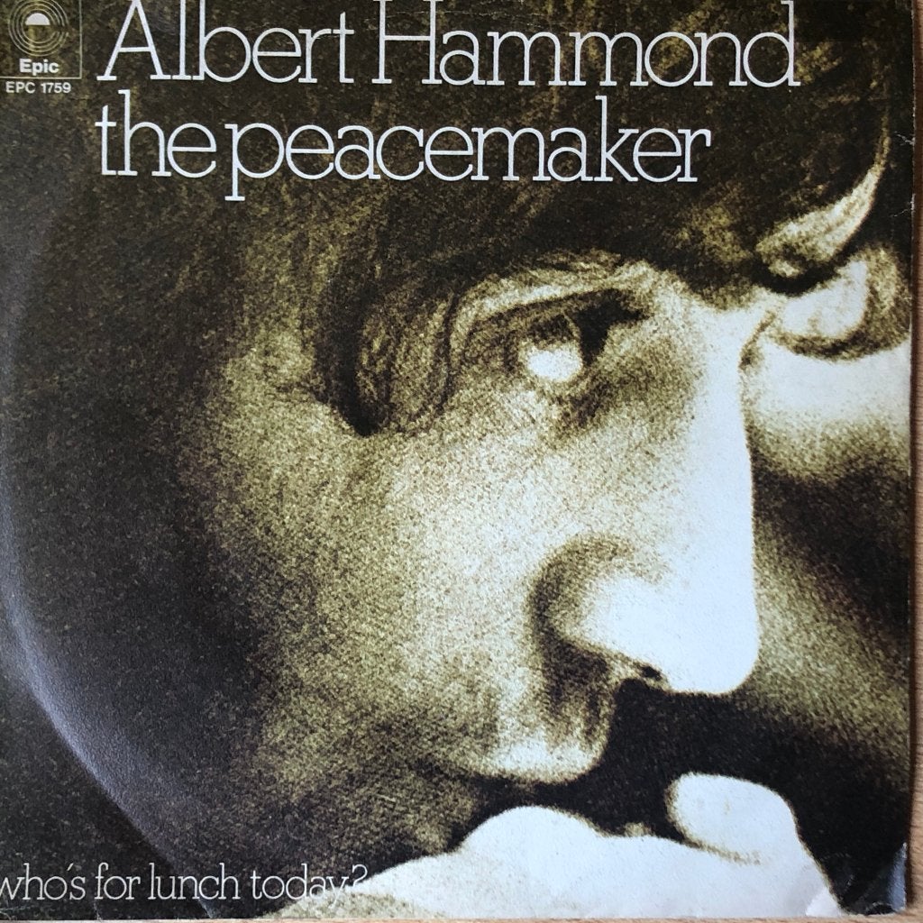 1973	Albert Hammond	           The Peacemaker, Fotohoes, 7 inch, Ophalen of Verzenden, Zo goed als nieuw
