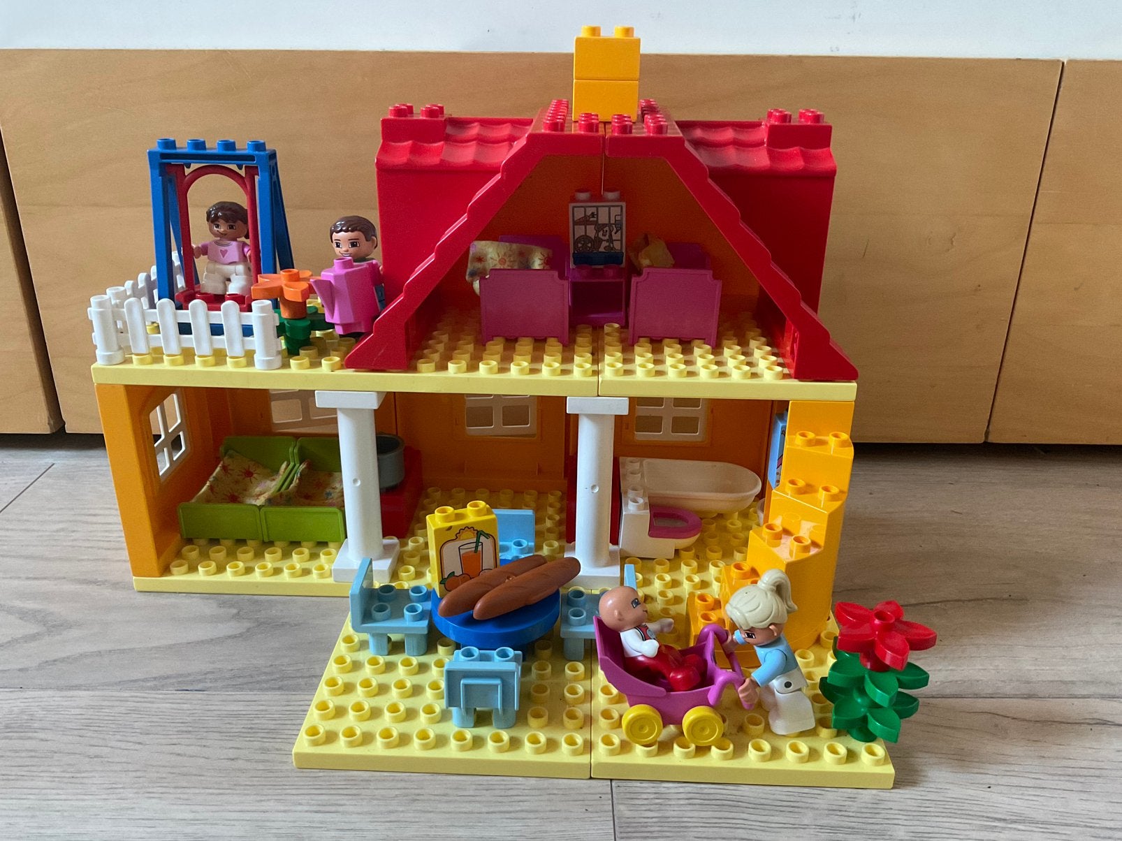 Groot LEGO DUPLO Familiehuis 5639, Kinderen en Baby's, Ophalen of Verzenden, Gebruikt, Duplo
