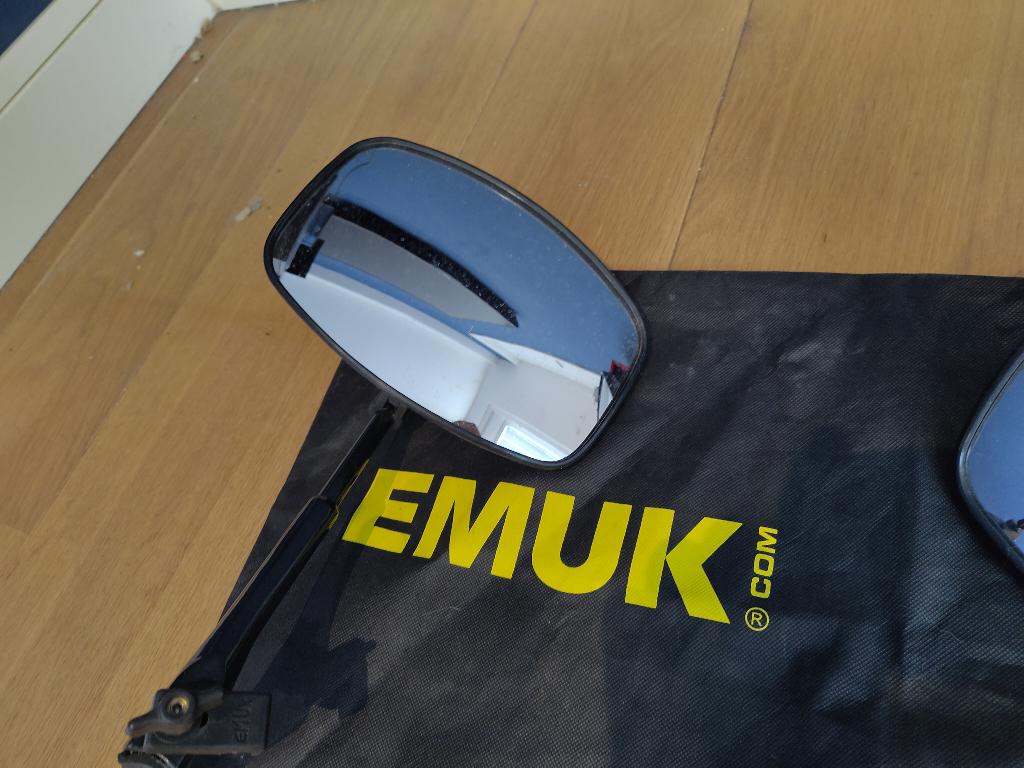 EMUK XL Caravanspiegels Opel Zafira C Tourer (2011 - 2016), Caravans en Kamperen, Caravan accessoires, Ophalen, Zo goed als nieuw