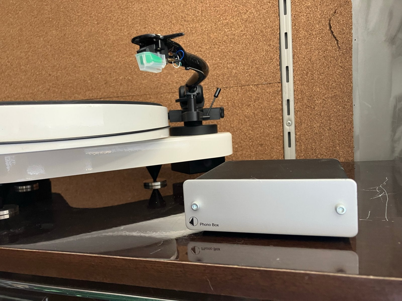 Pro-Ject RPM 1 Carbon met Audio Technica element en Phono Bo, Ophalen, Gebruikt, Platenspeler, Overige merken