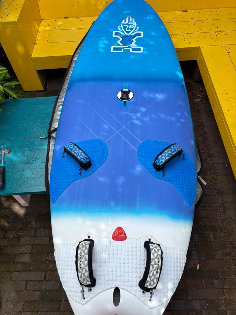 Complete Set Starboard Carve 3DX 151 zgan, Watersport en Boten, Windsurfen, Zo goed als nieuw, Plank, Starboard, Minder dan 250 cm