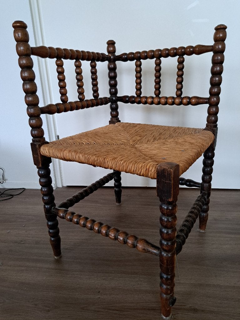 Bobbin brei- of hoekstoeltje, Antiek en Kunst, Ophalen
