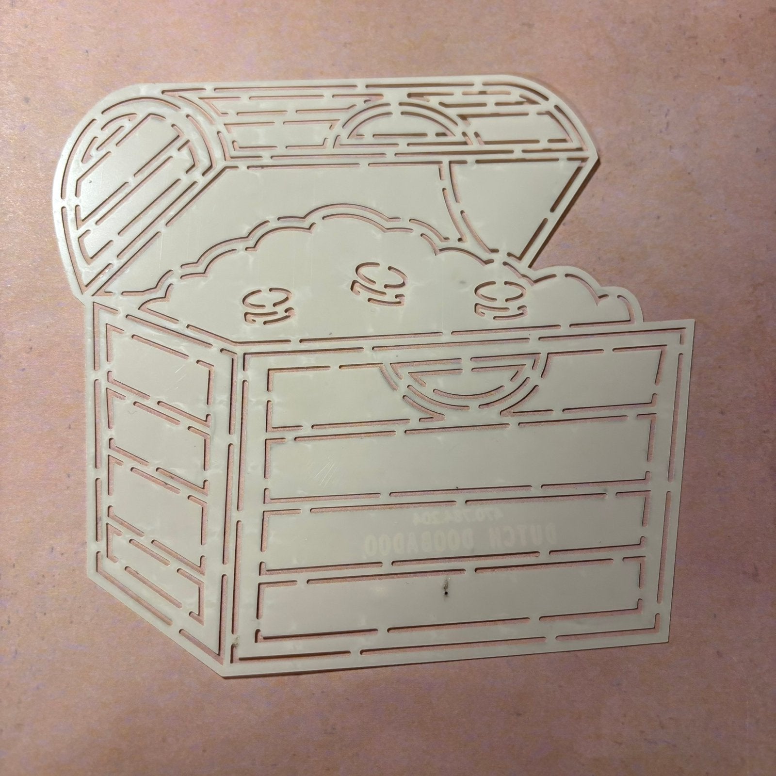 Dutch doobadoo teken stencil  / mal 37, Ophalen of Verzenden, Overige thema's, Pons of Mal