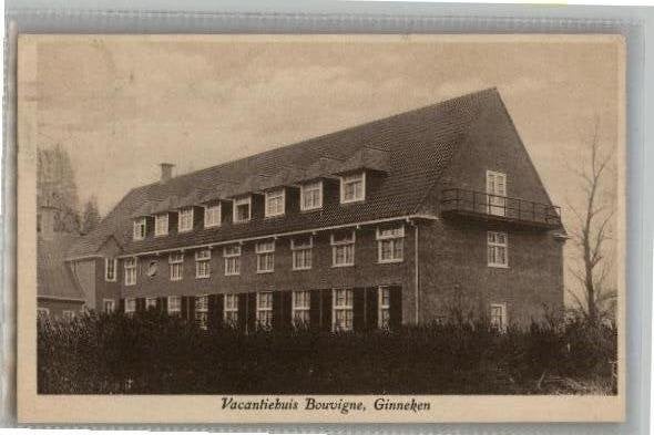 Ginneken Vacantiehuis Bouvigne st1935 Arhtur Klitzsch Nr3294, Verzamelen, Ophalen of Verzenden, 1920 tot 1940, Gelopen, Noord-Brabant