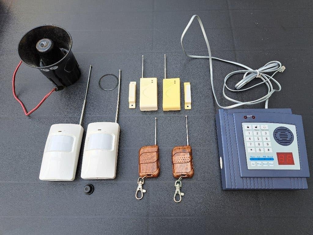 Alarm systeem, Ophalen, Sirene, Zo goed als nieuw, Afstandsbediening