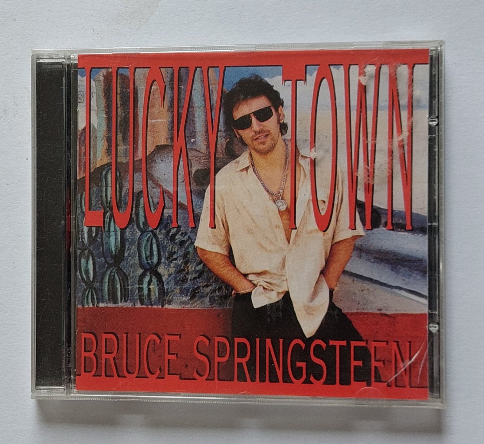 Bruce Springsteen - Lucky Town CD (1992), Ophalen of Verzenden, Gebruikt